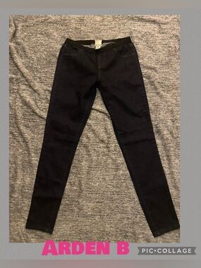 Arden B stretch JEGGINGS Medium Y2K Vintage 2000s dark denim